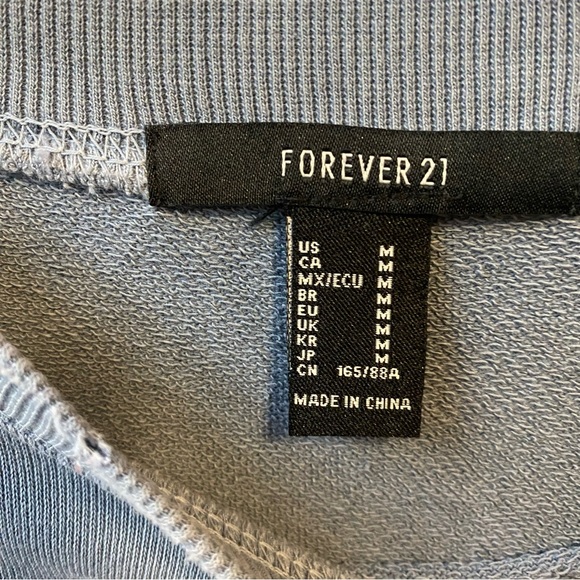 Forever 21 Kindness Graphic French Terry Sweatshirt Women's Size Medium - Picture 5 of 6